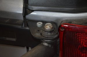 Jeep Wrangler Spare Tire Carrier - DV8 Offroad - Body Mount Tire Carrier - Textured Black - `07-`18 Jeep Wrangler Spare Tire Carrier - DV8 Offroad - Body Mount Tire Carrier - Textured Black - `07-`18